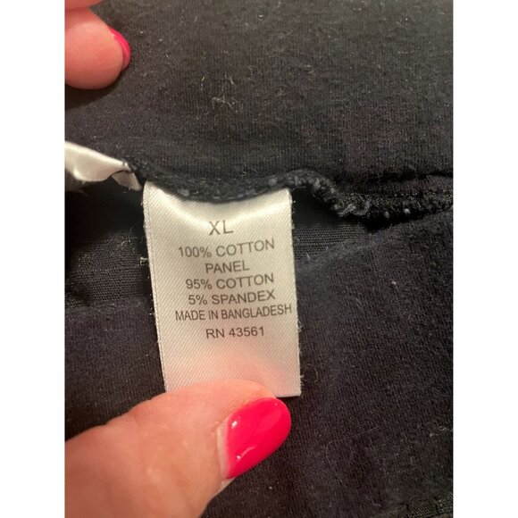 Oh Mamma! Maternity Black Pull On Pants Sz XL - Picture 11 of 12